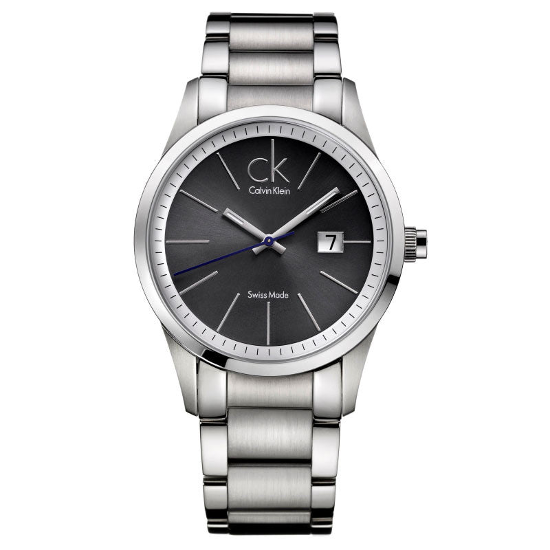 Calvin Klein Bold Black Dial Silver Steel Strap Watch for Men - K2246107 Buy Now By Calvin Klein