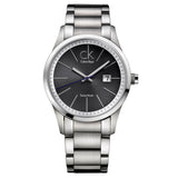 Calvin Klein Bold Black Dial Silver Steel Strap Watch for Men - K2246107 Buy Now By Calvin Klein