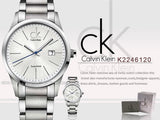 Calvin Klein Bold Silver Dial Silver Steel Strap Watch for Men - K2246120 Buy Now By Calvin Klein