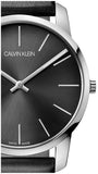 Calvin Klein City Black Dial Black Leather Strap Watch for Men - K2G21107 Buy Now By Calvin Klein