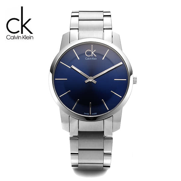Calvin Klein City Blue Dial Silver Steel Strap Watch for Men - K2G2114N Buy Now By Calvin Klein