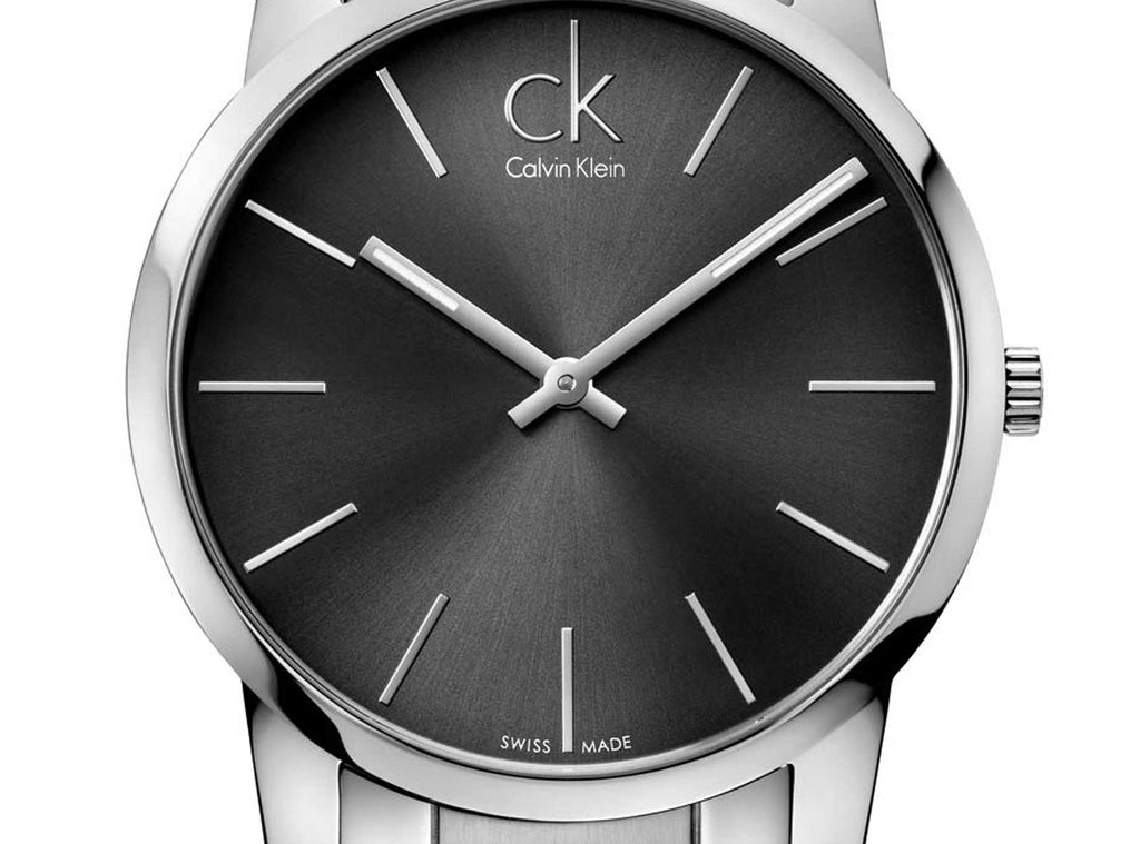 Calvin Klein City Black Dial Silver Steel Strap Watch for Men - K2G21161 Buy Now By Calvin Klein