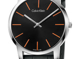 Calvin Klein City Black Dial Black Leather Strap Watch for Men - K2G211C1 Buy Now By Calvin Klein