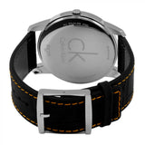 Calvin Klein City Black Dial Black Leather Strap Watch for Men - K2G211C1 Buy Now By Calvin Klein