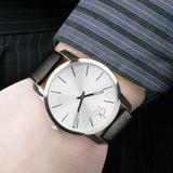 Calvin Klein City White Dial Black Leather Strap Watch For Men - K2G211C6 Buy Now By Calvin Klein