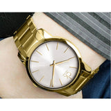 Calvin Klein City Silver Dial Gold Steel Strap Watch for Men - K2G21546 Buy Now By Calvin Klein
