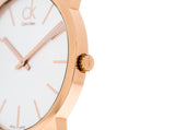 Calvin Klein City White Dial Brown Leather Strap Watch for Men - K2G21629 Buy Now By Calvin Klein