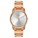 Calvin Klein City White Dial Rose Gold Steel Strap Watch for Men - K2G21646 Buy Now By Calvin Klein