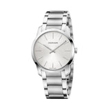Calvin Klein City Silver Dial Silver Steel Strap Watch for Women - K2G23148 Buy Now By Calvin Klein