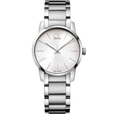 Calvin Klein City Silver Dial Silver Steel Strap Watch for Women - K2G23148 Buy Now By Calvin Klein