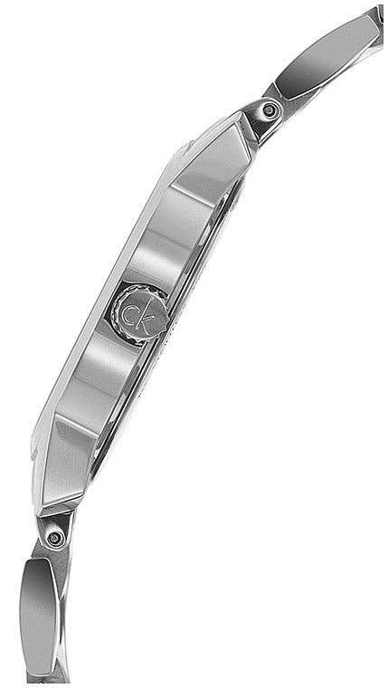 Calvin Klein City White Dial Silver Steel Strap Watch for Women - K2G23146 Buy Now By Calvin Klein