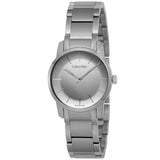 Calvin Klein City Silver Dial Silver Steel Strap Watch for Women - K2G23148 Buy Now By Calvin Klein