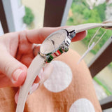 Calvin Klein City White Dial White Leather Strap Watch for Women - K2G231XH Buy Now By Calvin Klein