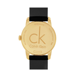 Calvin Klein City Mother of Pearl White Dial Black Leather Strap Watch for Men - K2G2G5C6 Buy Now By Calvin Klein