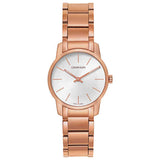 Calvin Klein City White Mother of Pearl Dial Rose Gold Steel Strap Watch for Women - K2G23646 Buy Now By Calvin Klein