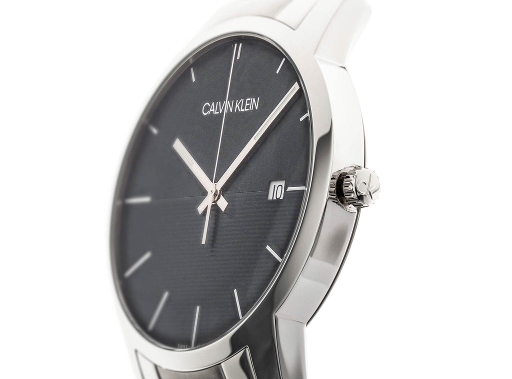 Calvin Klein City Black Dial Silver Steel Strap Watch for Men - K2G2G14C Buy Now By Calvin Klein