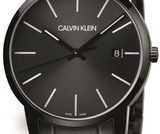 Calvin Klein City Quartz Black Dial Black Steel Strap Watch for Men - K2G2G4B1 Buy Now By Calvin Klein