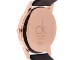 Calvin Klein City Quartz Black Dial Black Leather Strap Watch for Men - K2G2G6CZ Buy Now By Calvin Klein