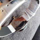 Calvin Klein Accent Silver Dial White Leather Strap Watch for Women - K2Y231K6 Buy Now By Calvin Klein