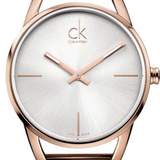 Calvin Klein Stately White Dial Rose Gold Steel Strap Watch for Women - K3G23626 Buy Now By Calvin Klein