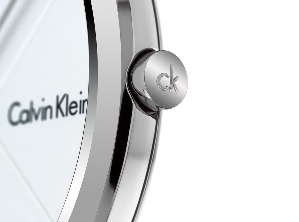 Calvin Klein Minimal Silver Dial Silver Mesh Bracelet Watch for Men - K3M2112Z Buy Now By Calvin Klein