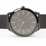 Calvin Klein Minimal Black Dial Black Mesh Bracelet Watch for Men - K3M21421 Buy Now By Calvin Klein