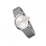 Calvin Klein Minimal SIlver Dial Silver Mesh Bracelet Watch for Women - K3M221Y6 Buy Now By Calvin Klein
