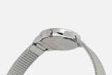Calvin Klein Minimal White Dial Silver Mesh Bracelet Watch for Women - K3M23126 Buy Now By Calvin Klein