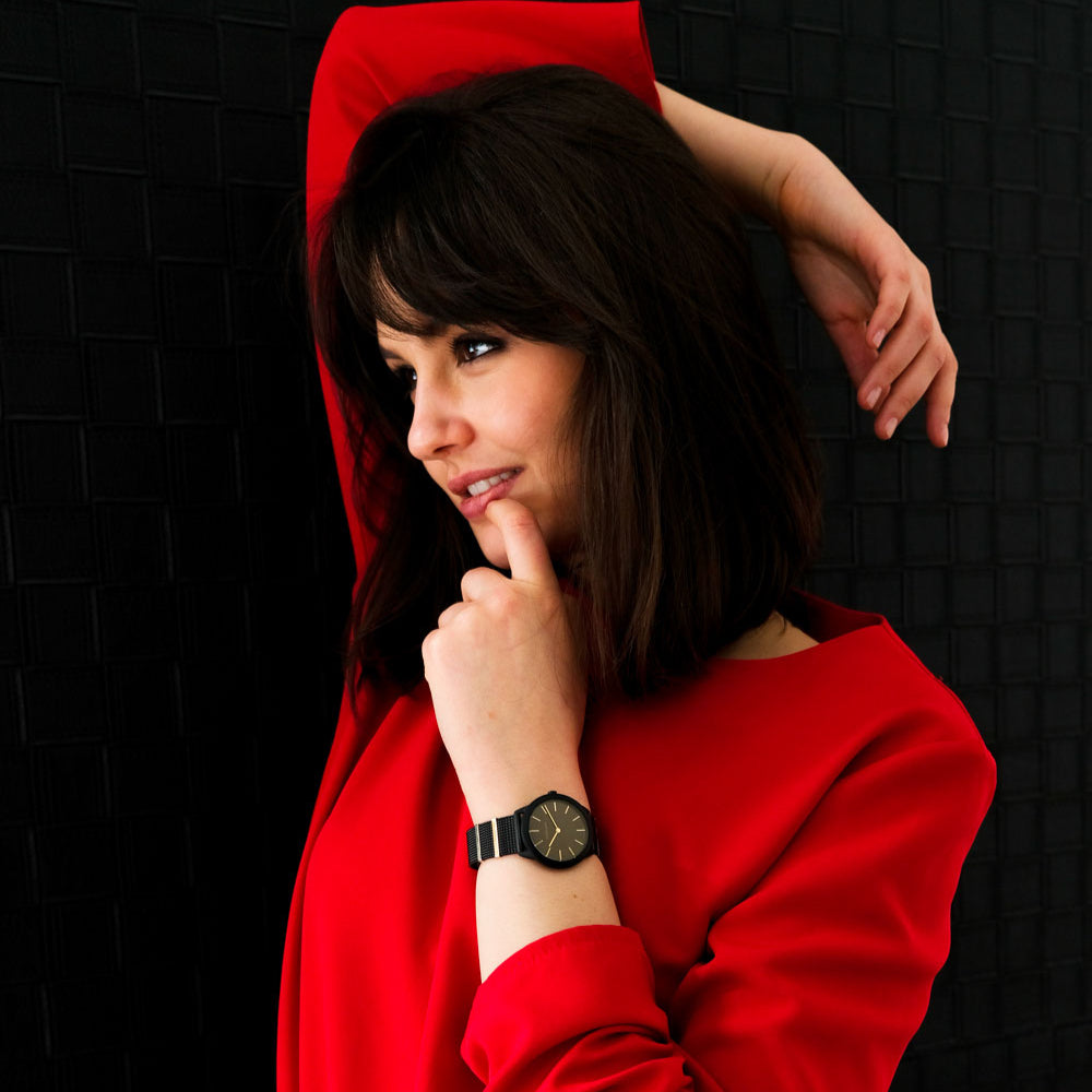 Calvin Klein Minimal Black Dial Black Steel Strap Watch For Men - K3M524Z1 Buy Now By Calvin Klein