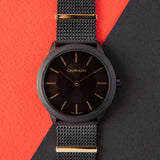 Calvin Klein Minimal Black Dial Black Steel Strap Watch For Men - K3M524Z1 Buy Now By Calvin Klein