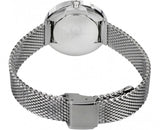 Calvin Klein Firm Black Dial Silver Mesh Bracelet Watch for Women - K3N23121 Buy Now By Calvin Klein
