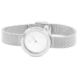 Calvin Klein Firm White Dial Silver Mesh Bracelet Watch for Women - K3N23126 Buy Now By Calvin Klein