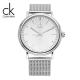 Calvin Klein Surround Silver Dial Silver Mesh Bracelet Watch for Men - K3W21126 Buy Now By Calvin Klein