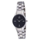 Calvin Klein Simplicity Diamonds Black Dial Silver Steel Strap Watch for Women - K4323102 Buy Now By Calvin Klein