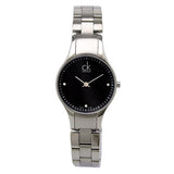 Calvin Klein Simplicity Diamonds Black Dial Silver Steel Strap Watch for Women - K4323102 Buy Now By Calvin Klein