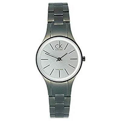 Calvin Klein Simplicity Silver Dial Grey Steel Strap Watch for Women - K4323620 Buy Now By Calvin Klein