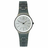 Calvin Klein Simplicity Silver Dial Grey Steel Strap Watch for Women - K4323620 Buy Now By Calvin Klein