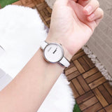 Calvin Klein Seduce White Dial Two Tone Steel Strap Watch for Women - K4E2N116 Buy Now By Calvin Klein