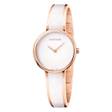 Calvin Klein Seduce White Dial Two Tone Steel Strap Watch for Women - K4E2N616 Buy Now By Calvin Klein