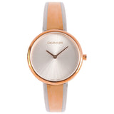 Calvin Klein Seduce Silver Dial Two Tone Steel Strap Watch for Women - K4E2N61X Buy Now By Calvin Klein
