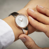 Calvin Klein Seduce Silver Dial Two Tone Steel Strap Watch for Women - K4E2N61X Buy Now By Calvin Klein