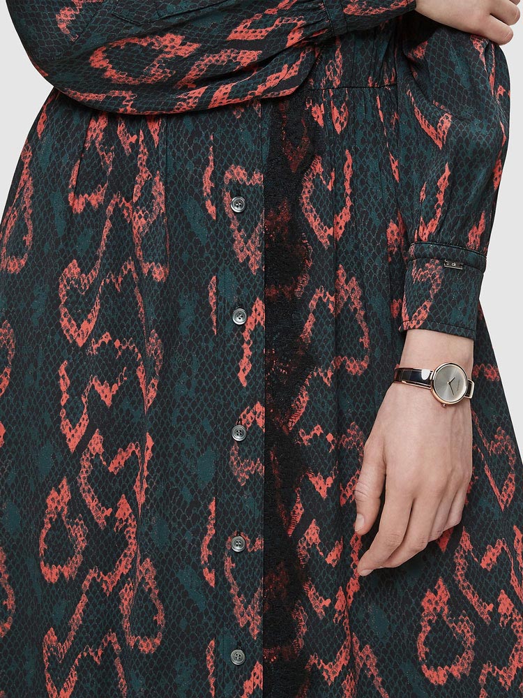 Calvin Klein Seduce Silver Dial Two Tone Steel Strap Watch for Women - K4E2N61Y Buy Now By Calvin Klein