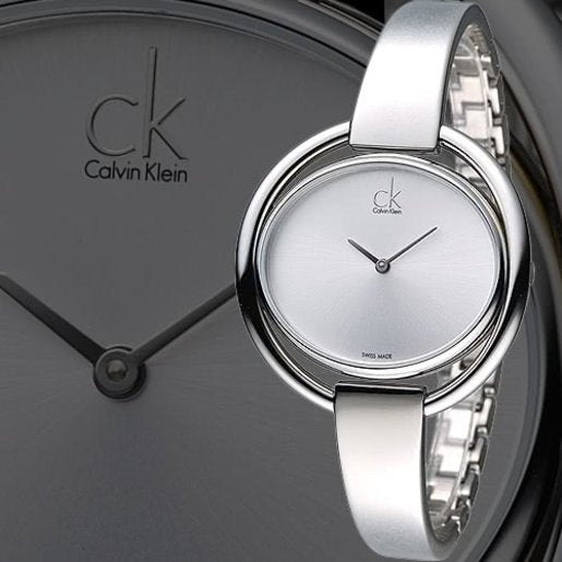 Calvin Klein Impetuous Silver Dial Silver Steel Strap Watch for Women - K4F2N116 Buy Now By Calvin Klein