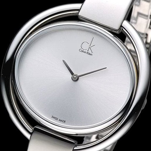 Calvin Klein Impetuous Silver Dial Silver Steel Strap Watch for Women - K4F2N116 Buy Now By Calvin Klein