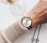 Calvin Klein Lively White Dial Rose Gold Steel Strap Watch for Women - K4U23626 Buy Now By Calvin Klein