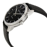 Calvin Klein Infinity Automatic Black Dial Black Leather Strap Watch for Men - K5S341C1 Buy Now By Calvin Klein
