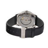 Calvin Klein Infinity Silver Dial Black Leather Strap Watch for Men - K5S341C6 Buy Now By Calvin Klein