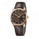 Calvin Klein Infinity Brown Dial Brown Leather Strap Watch for Men - K5S346GK Buy Now By Calvin Klein