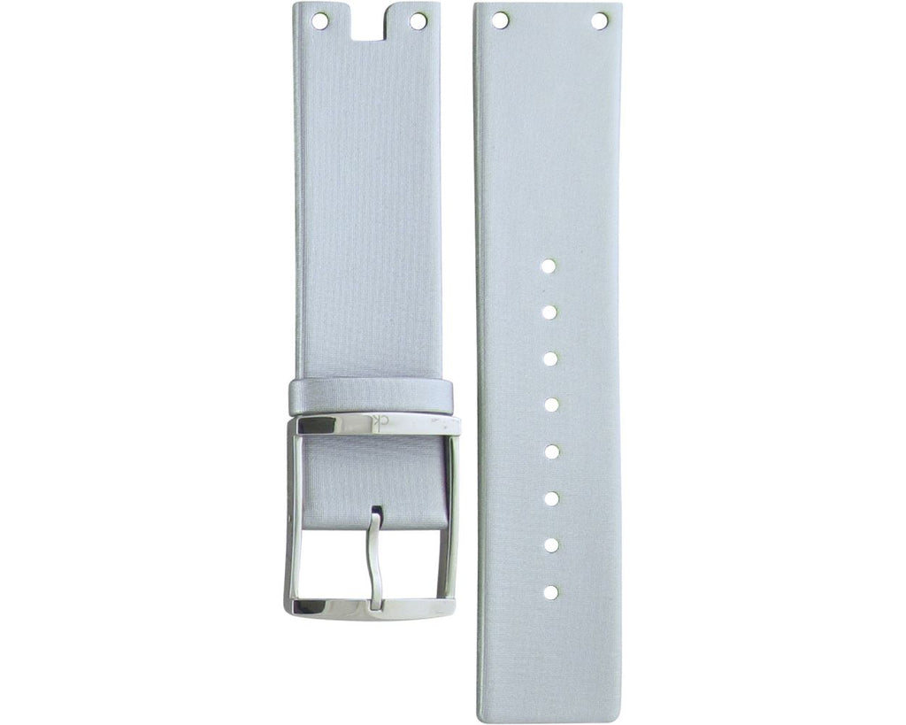 Calvin Klein Glam Transparent Silver Dial Grey Leather Strap Watch for Women - K9423193 Buy Now By Calvin Klein