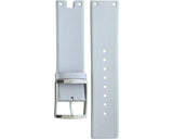 Calvin Klein Glam Transparent Silver Dial Grey Leather Strap Watch for Women - K9423193 Buy Now By Calvin Klein